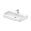 Duravit Qatego Umywalka meblowa 80x47 cm z otworem na baterię szlifowany spód biały z powłoką HygieneGlaze 2382802027 - zdjęcie 1