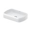 Duravit Qatego Umywalka nablatowa 60x40 cm z biała z powłoką HygieneGlaze 2384602079 - zdjęcie 1