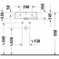 Duravit Qatego Umywalka wisząca 45x35 cm bez otworu na baterię biały Alpin 0746450060 - zdjęcie 2