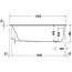Duravit Qatego Wanna prostokątna 160x70 cm biały Alpin 700610000000000 - zdjęcie 3