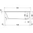 Duravit Qatego Wanna prostokątna 170x75 cm biały Alpin 700612000000000 - zdjęcie 3