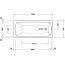 Duravit Qatego Wanna prostokątna 170x75 cm biały Alpin 700612000000000 - zdjęcie 2