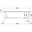 Duravit Qatego Wanna prostokątna 180x80 cm biały Alpin 700613000000000 - zdjęcie 3