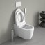 Duravit Sensowash Starck F Lite Toaleta WC myjąca podwieszana 37,8x57,5 cm Rimless bez kołnierza, biała 650001012004310 - zdjęcie 19