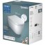 Duravit SensoWash Zestaw Toaleta WC + deska wolnoopadająca + stelaż WC + przycisk + zestaw łączący + zestaw do interfejsu + uszczelka redukująca hałas biały WD7011007000 - zdjęcie 2