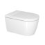 Duravit Starck F Zestaw Toaleta WC + deska wolnoopadająca + stelaż WC + przycisk + zestaw łączący + zestaw do interfejsu + uszczelka redukująca hałas biały WD7014001000 - zdjęcie 6