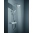 Duravit Shower Systems Zestaw prysznicowy natynkowy termostatyczny z deszczownicą chrom/biały TH4380008005 - zdjęcie 9