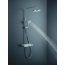 Duravit Shower Systems Zestaw prysznicowy natynkowy termostatyczny z deszczownicą chrom/biały TH4380008005 - zdjęcie 10