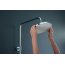 Duravit Shower Systems Zestaw prysznicowy natynkowy termostatyczny z deszczownicą chrom/biały TH4380008005 - zdjęcie 11