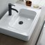 Duravit Soleil by Starck Umywalka nablatowa 56x43,5 cm biały Alpin z powłoką WonderGliss 23785600271 - zdjęcie 2