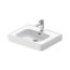 Duravit Soleil by Starck Umywalka wisząca 60x47,5 cm biały Alpin z powłoką WonderGliss 23766000001 - zdjęcie 1