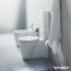 Duravit Starck 1 Miska WC stojąca 41x64 cm, lejowa, biała 0233090064 - zdjęcie 2