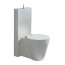Duravit Starck 1 Miska WC stojąca 41x64 cm, lejowa, biała 0233090064 - zdjęcie 1