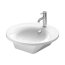 Duravit Starck 1 Umywalka meblowa 58 cm biała z powłoką WonderGliss 04065800001 - zdjęcie 1