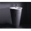 Duravit Starck 1 Umywalka meblowa 58 cm biała z powłoką WonderGliss 04065800001 - zdjęcie 6