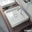 Duravit Starck 1 Umywalka nablatowa 47 cm, z jednym otworem na baterię, biała 0387470027 - zdjęcie 2