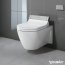 Duravit Starck 2 Toaleta WC podwieszana 62x37,5 cm z powłoką Wondergliss, biała 25335900001 - zdjęcie 5