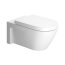 Duravit Starck 2 Miska WC podwieszana 37,5x62 cm lejowa biała z powłoką WonderGliss 25330900001 - zdjęcie 1