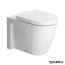 Duravit Starck 2 Miska WC stojąca 37x57 cm, lejowa, biała 2128090000 - zdjęcie 1