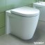 Duravit Starck 2 Miska WC stojąca 37x57 cm, lejowa, biała z powłoką WonderGliss 21280900001 - zdjęcie 3