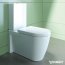 Duravit Starck 2 Miska WC stojąca 37x63 cm, lejowa, biała z powłoką WonderGliss 21450900001 - zdjęcie 2
