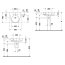Duravit Starck 2 Półpostument 20x30,5 cm, biały 0858340000 - zdjęcie 2