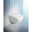 Duravit Starck 3 Toaleta WC podwieszana 54x36 cm z deską sedesową wolnoopadającą, biały 2225090000+0063890000 - zdjęcie 2