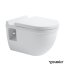 Duravit Starck 3 Miska WC podwieszana Comfort 36x54,5 cm, lejowa, biała 2215090000 - zdjęcie 1