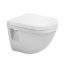 Duravit Starck 3 Toaleta WC podwieszana 36x48,5 cm Compact krótka z powłoką WonderGliss, biała 22020900001 - zdjęcie 1