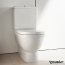 Duravit Starck 3 Toaleta WC kompaktowa 65,5x36 cm HygieneGlaze, biała 0128092000 - zdjęcie 2