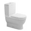 Duravit Starck 3 Toaleta WC kompaktowa 65,5x36 cm HygieneGlaze, biała 0128092000 - zdjęcie 1