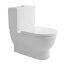 Duravit Starck 3 Toaleta WC kompaktowa 74x42 cm Big Toilet HygieneGlaze, biała 2104092000 - zdjęcie 1