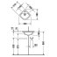 Duravit Starck 3 Umywalka mała narożna 43x38 cm, z jednym otworem na baterię, biała 0752440000 - zdjęcie 3