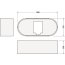 Duravit Starck Nośnik styropianowy do wanny owalnej 177x77 cm 790414000000000 - zdjęcie 2