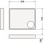 Duravit Starck Slimline Brodzik prostokątny 100x80 cm biały Alpin 720119000000000 - zdjęcie 4