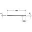 Duravit Starck Slimline Brodzik prostokątny 100x90 cm biały Alpin 720120000000000 - zdjęcie 4