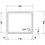 Duravit Starck Slimline Brodzik prostokątny 120x100 cm biały Alpin 720123000000000 - zdjęcie 3