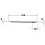 Duravit Starck Slimline Brodzik prostokątny 120x90 cm biały Alpin 720122000000000 - zdjęcie 3