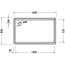 Duravit Starck Slimline Brodzik prostokątny 130x80 cm biały Alpin 720235000000000 - zdjęcie 2