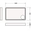 Duravit Starck Slimline Brodzik prostokątny 130x80 cm biały Alpin 720235000000000 - zdjęcie 4