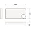 Duravit Starck Slimline Brodzik prostokątny 140x70 cm biały Alpin 720124000000000 - zdjęcie 5