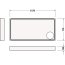 Duravit Starck Slimline Brodzik prostokątny 160x80 cm biały Alpin 720238000000000 - zdjęcie 4
