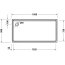 Duravit Starck Slimline Brodzik prostokątny 160x80 cm biały Alpin z powłoką Antislip 720238000000001 - zdjęcie 2