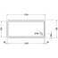 Duravit Starck Slimline Brodzik prostokątny 170x75 cm biały Alpin 720132000000000 - zdjęcie 3