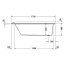 Duravit Starck Wanna prostokątna 170x80 cm do zabudowy lub do obudowy biała 700336000000000 - zdjęcie 4