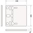 Duravit Stonetto Brodzik kwadratowy 120x120 cm beton mat 720169180000000 - zdjęcie 5