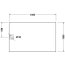 Duravit Stonetto Brodzik prostokątny 160x100 cm antracyt mat 720171680000000 - zdjęcie 3