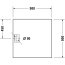 Duravit Stonetto Brodzik kwadratowy 90x90 cm beton mat 720146180000000 - zdjęcie 3