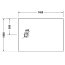 Duravit Sustano Brodzik prostokątny 140x100 cm biały mat 720282740000000 - zdjęcie 2