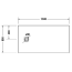 Duravit Sustano Brodzik prostokątny 150x80 cm biały mat  720283740000000 - zdjęcie 2